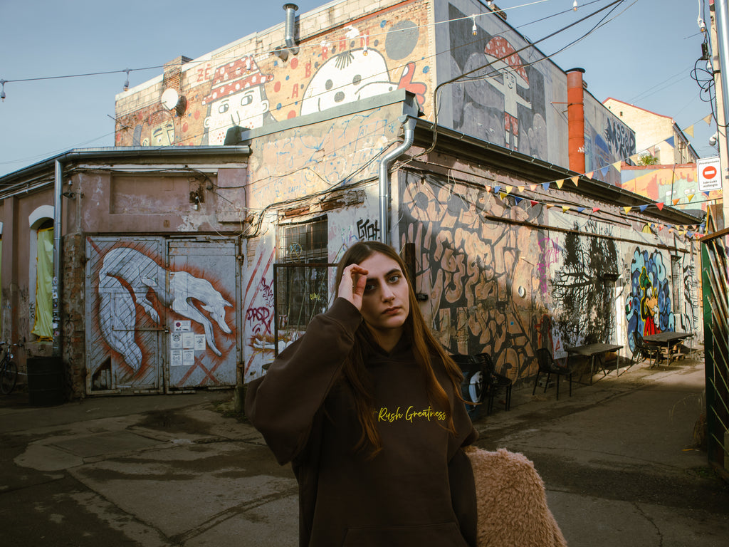 DROP 001 Can’t Rush Greatness Oversized Hoodie