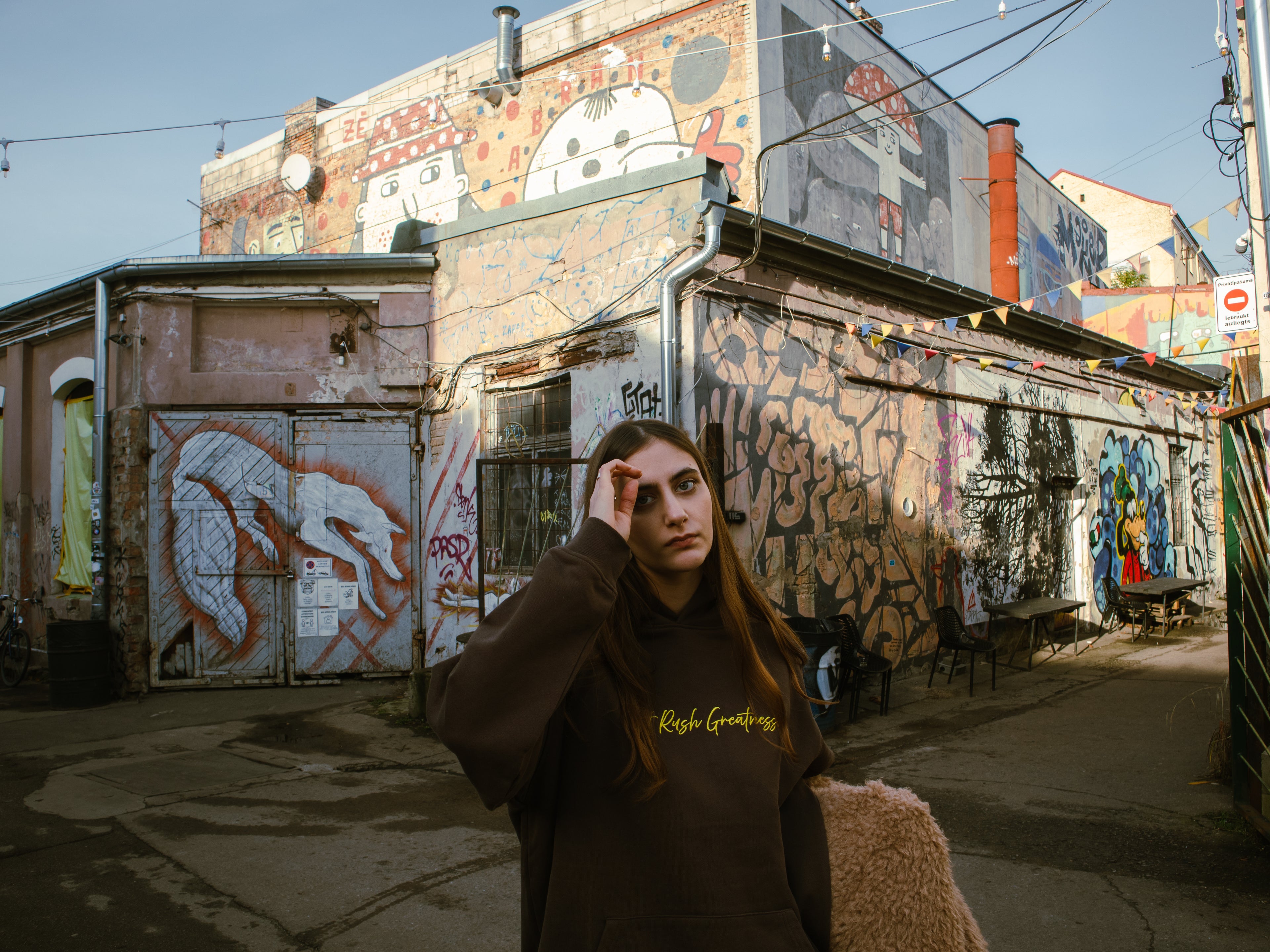 DROP 001 Can’t Rush Greatness Oversized Hoodie